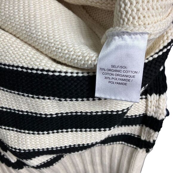 Tanya Taylor Sweater Dress 1X Cream Nina Cable-Knit Sleeveless Beach Coastal NEW - Picture 7 of 11